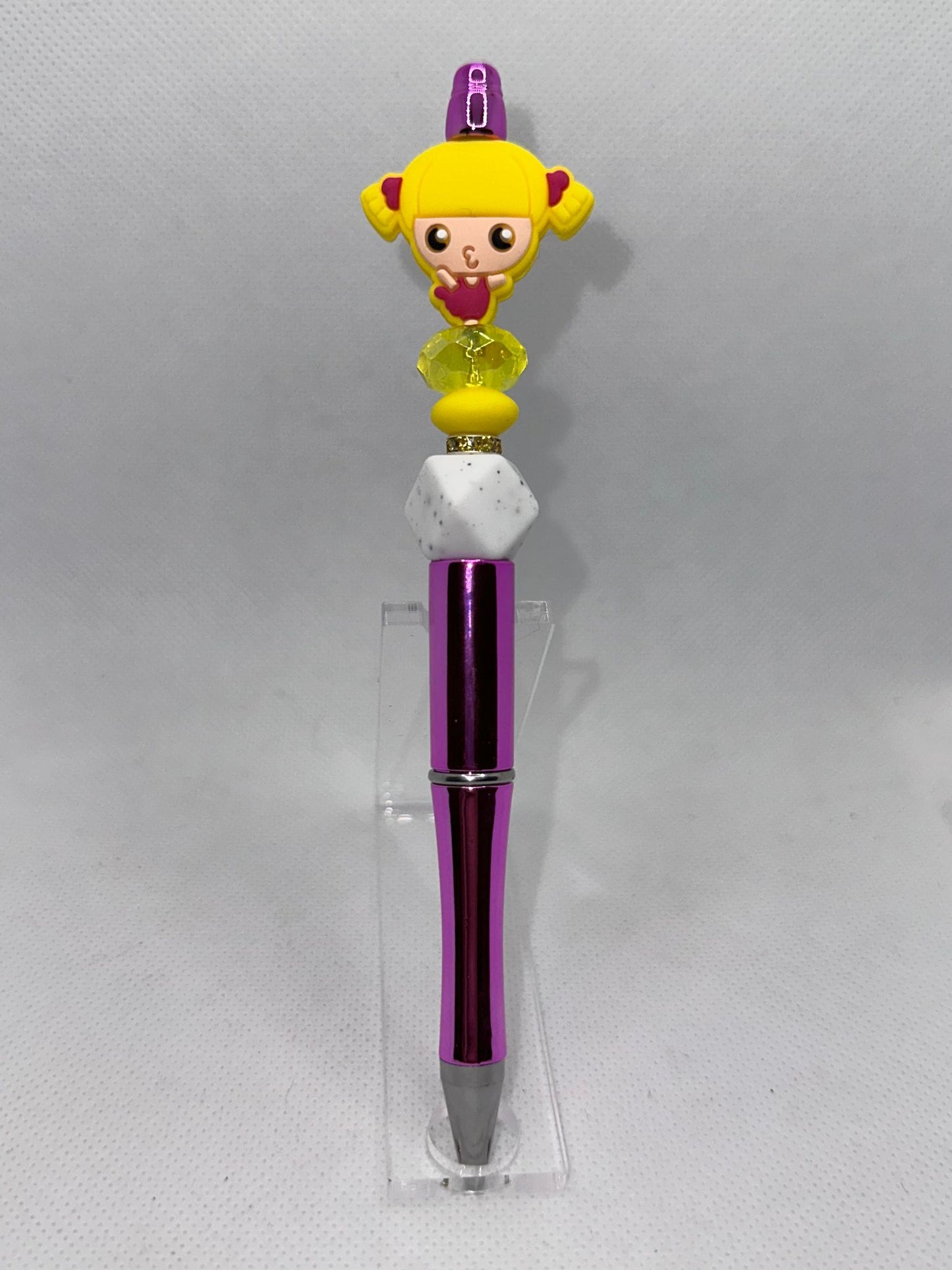 Yellow Girl Custom Pens