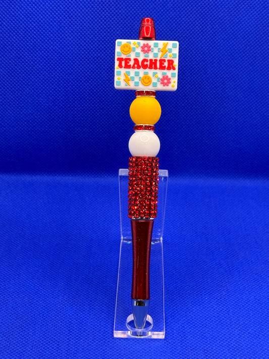 Teacher rhinestone