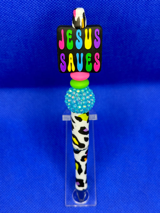 Jesus saves pen