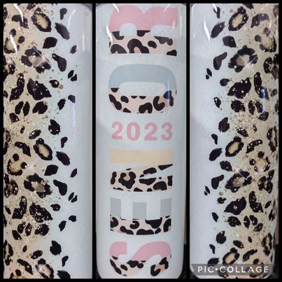 Senior 2023 Two RTS Finished Tumblers/Sublimation Transfers