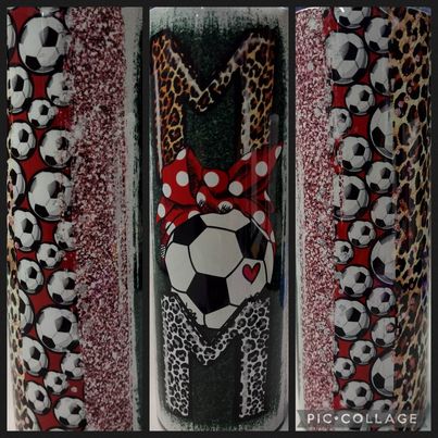 Soccer Mom RTS Finished Tumblers/Sublimation Transfers