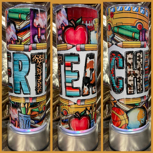 Teach RTS Finished Tumblers/Sublimation Transfers