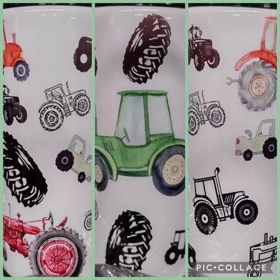 Tractor RTS Finished Tumblers/Sublimation Transfers