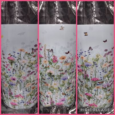 Wildflowers RTS Finished Tumblers/Sublimation Transfers