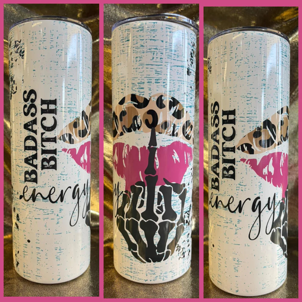 Bad A$$ RTS Finished Tumblers/Sublimation Transfers