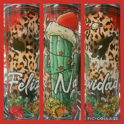 Feliznavida RTS Finished Tumblers/Sublimation Transfers