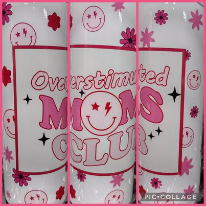 Moms Club RTS Finished Tumblers/Sublimation Transfers