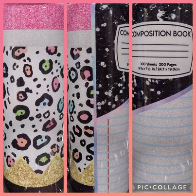 Teacher Notebook RTS Finished Tumblers/Sublimation Transfers
