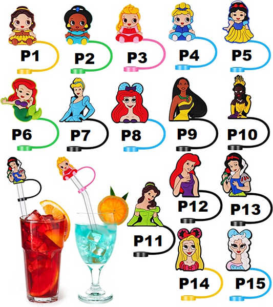 Princess Straw Toppers